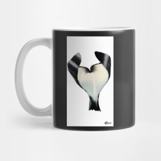 Male Orca Fluke Mug